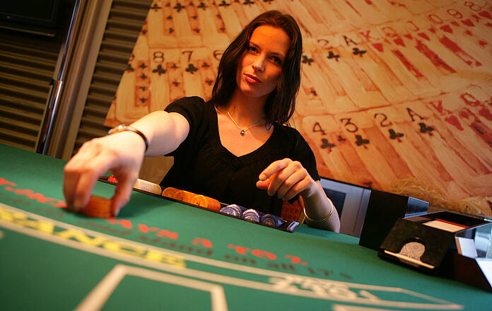 Festnight Pokertisch Spieltisch Casino Poker Tisch bis zu 10